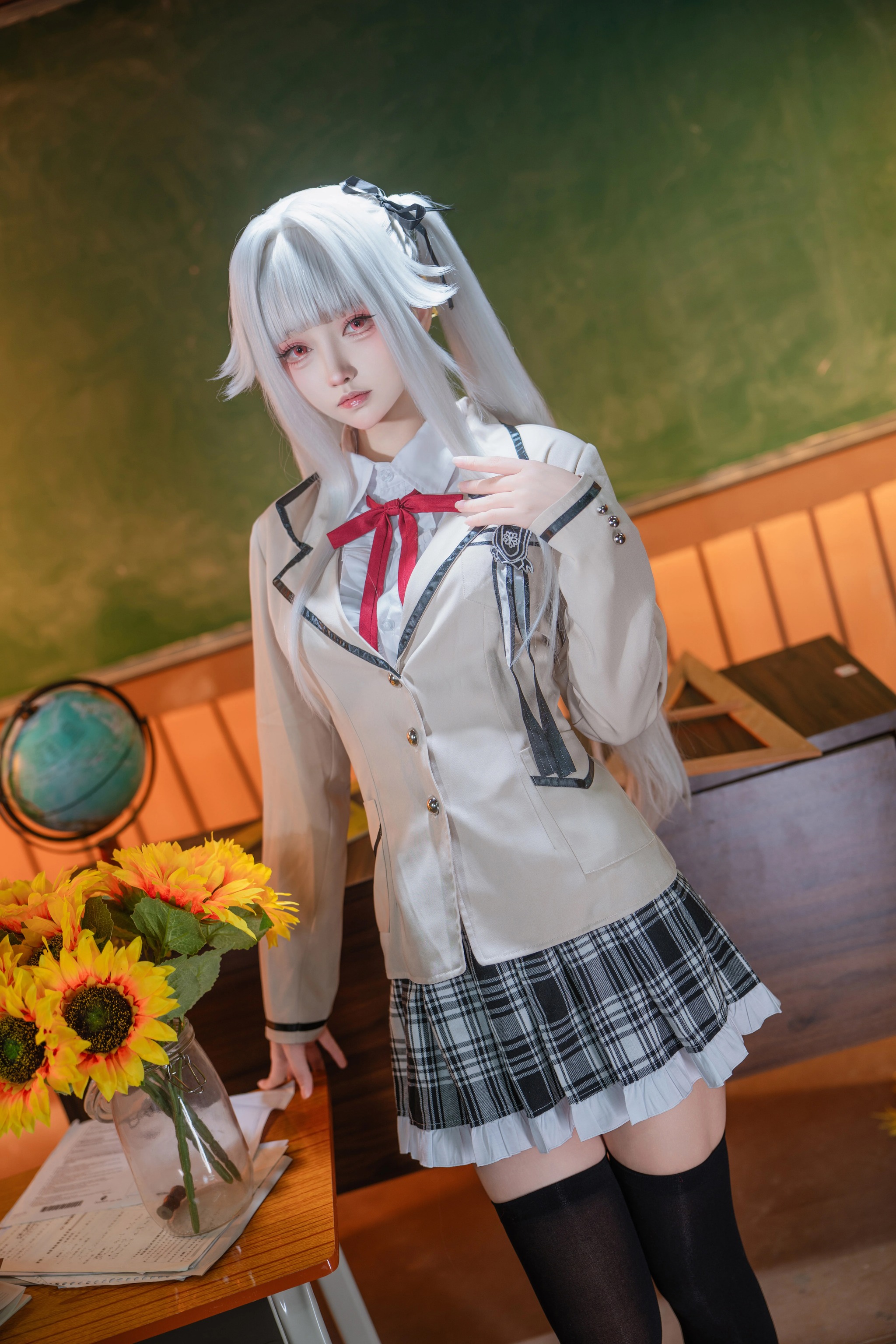 大大卷卷小卷 - NO.040 美少女万华镜 篝之雾枝校服[29P]-XikXak